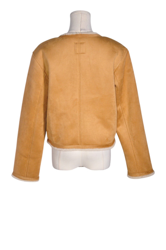 ZARA Women Coats Regular fit in Beige - XS - Velora