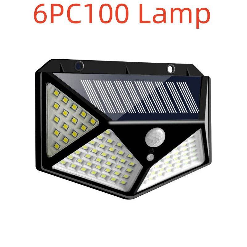 100LED solar wall LED light Outdoor, Corridor, Garden, Courtyard Lightning - Velora