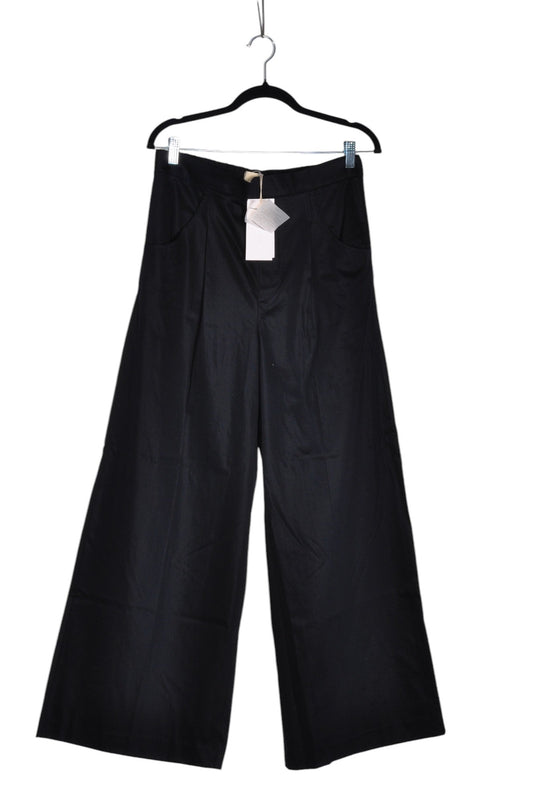 ZARA Women Trousers Regular fit in Black - M - Velora