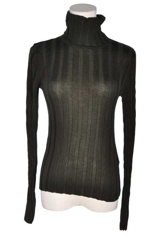 ZARA Women Turtleneck Tops Regular fit in Green - M - Velora