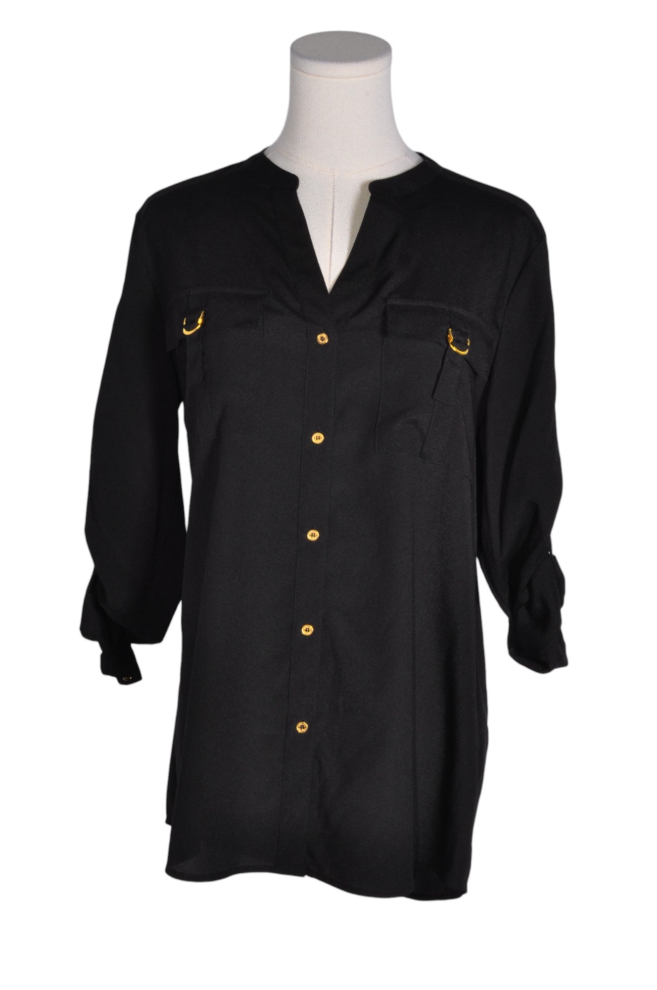 CALLOWAY Women Button Down Tops Regular fit in Black - M - Velora