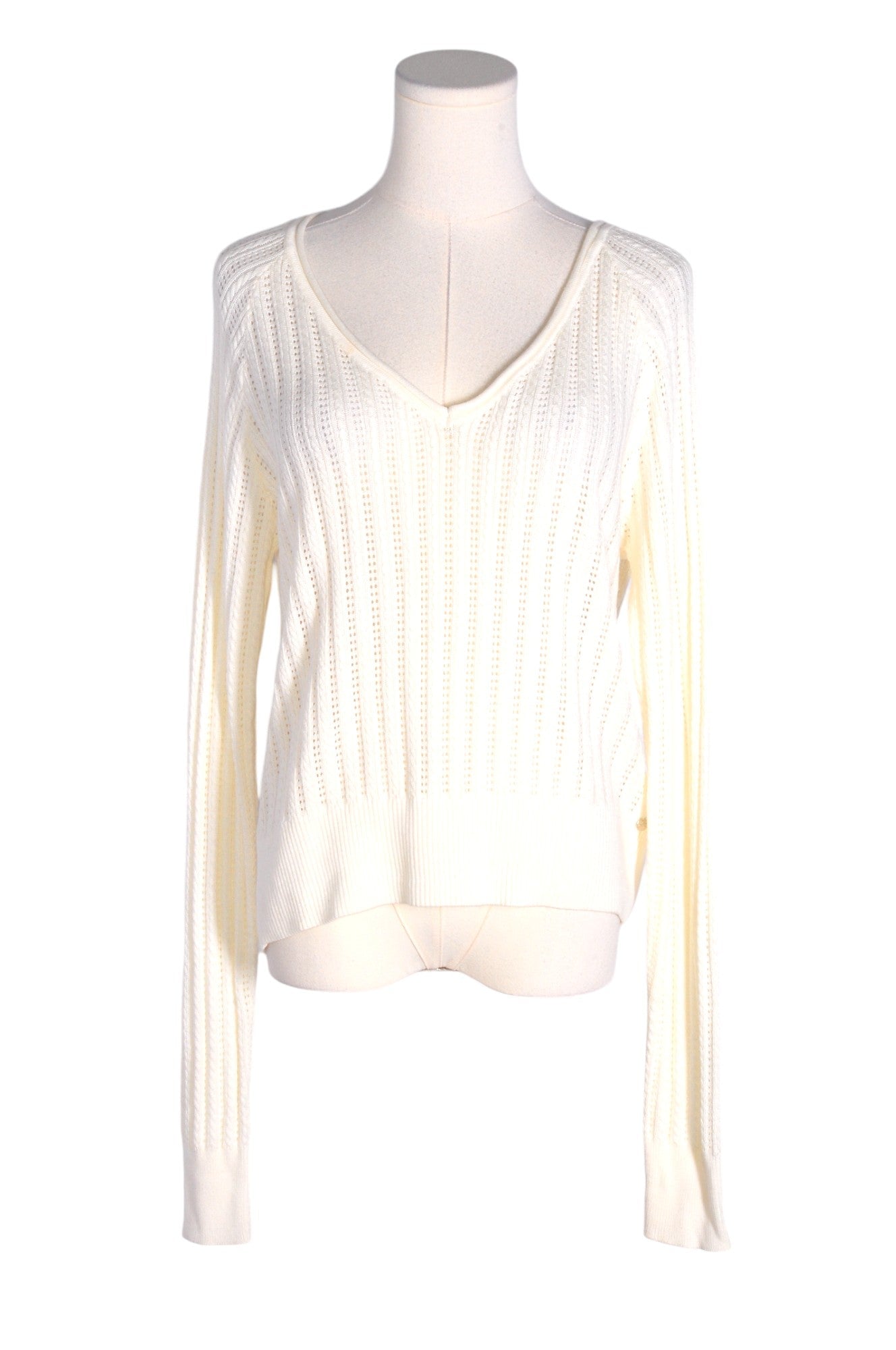 UNBRANDED Women Sweaters Regular fit in White - S - Velora