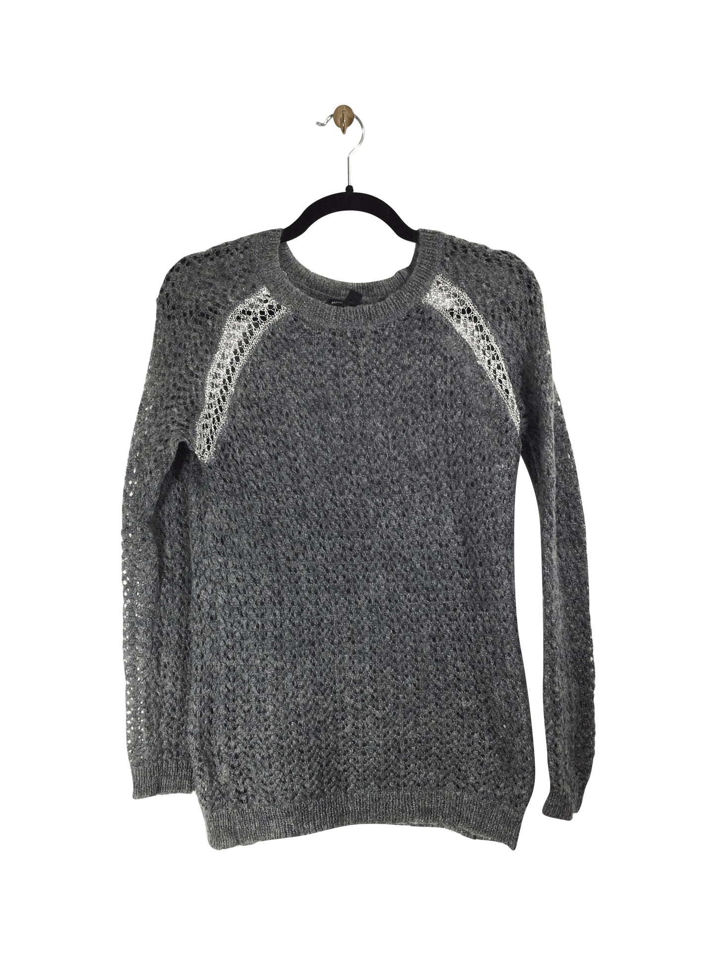 MANGO Women Sweaters Regular fit in Gray - S - Velora