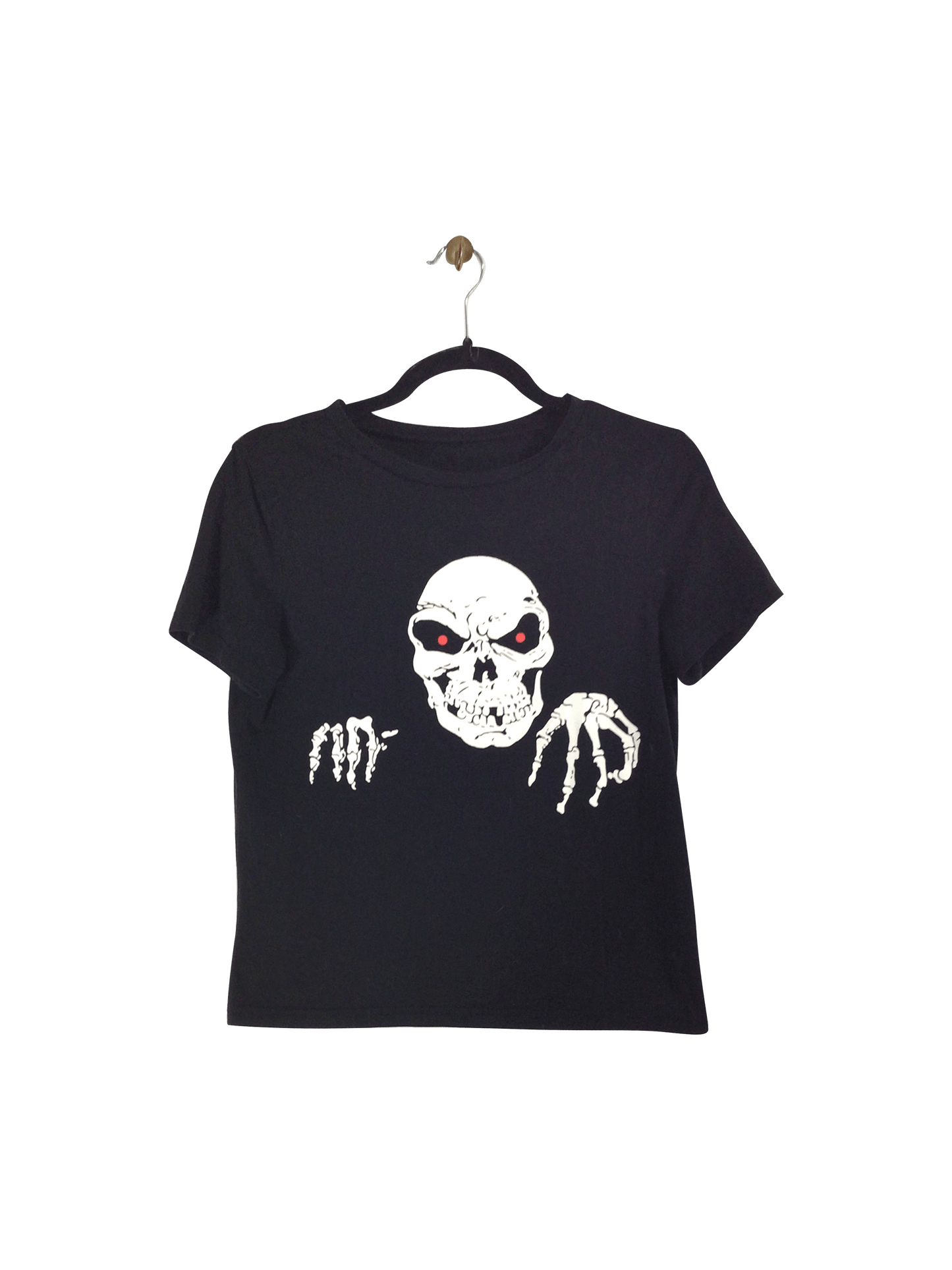 SHEIN Women T-Shirts Regular fit in Black - S - Velora