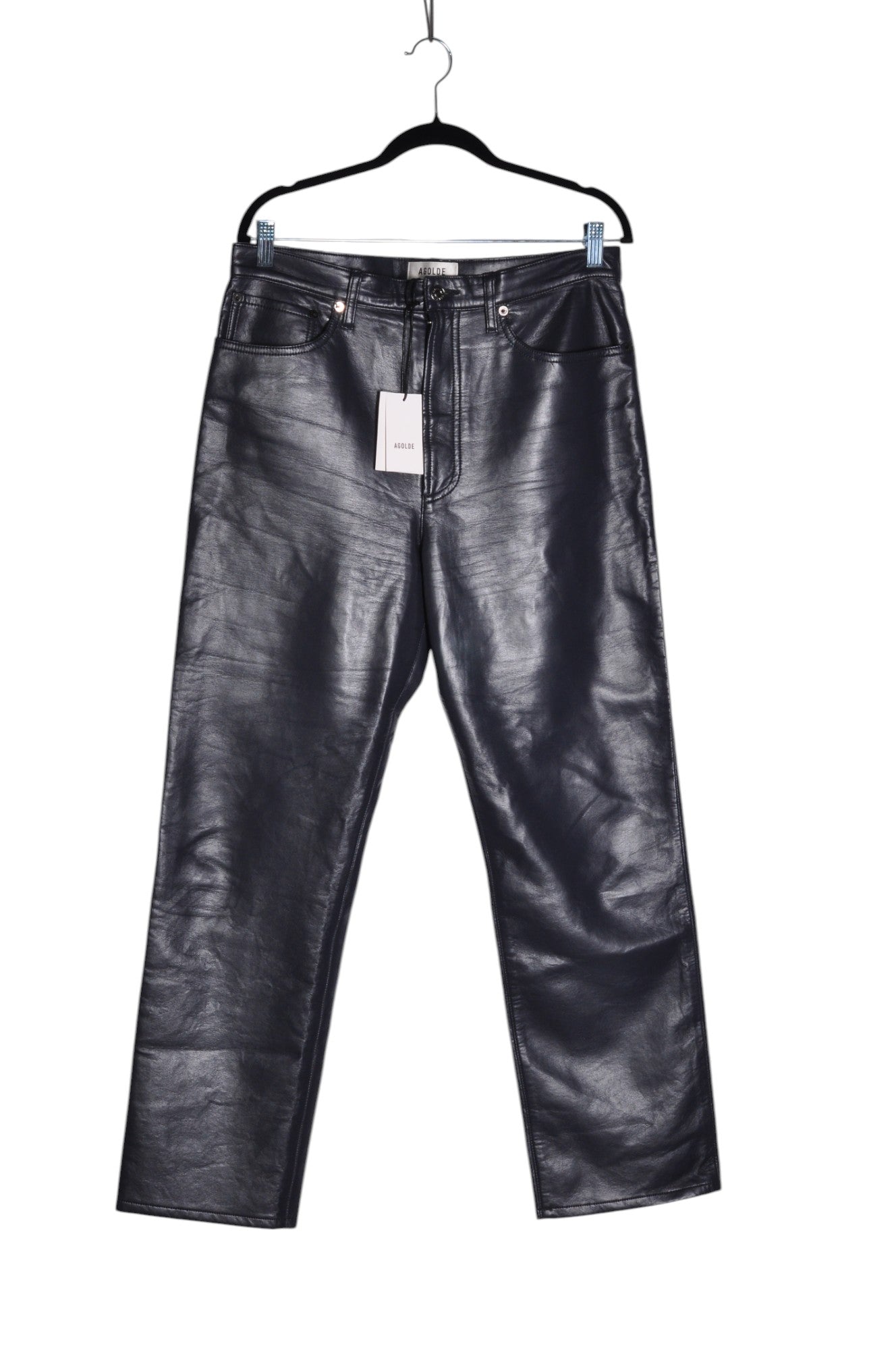 AGOLDE Women Work Pants Regular fit in Gray - 30 - Velora