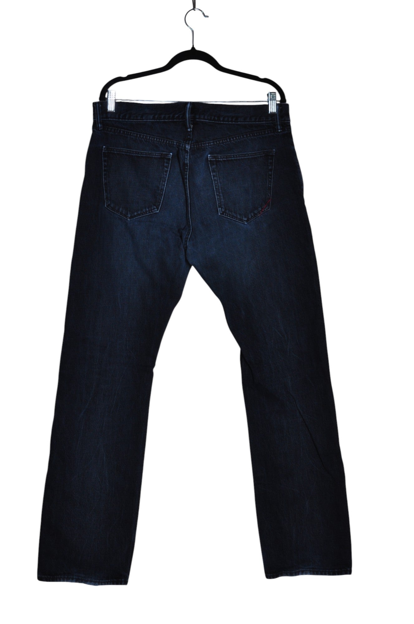 BANANA REPUBLIC Women Straight-Legged Jeans Regular fit in Blue - 35x34 - Velora