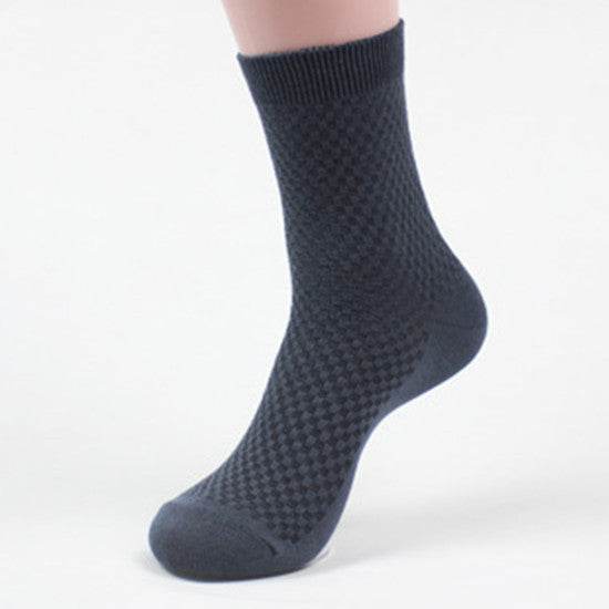 Socks men's new bamboo fiber men's business socks