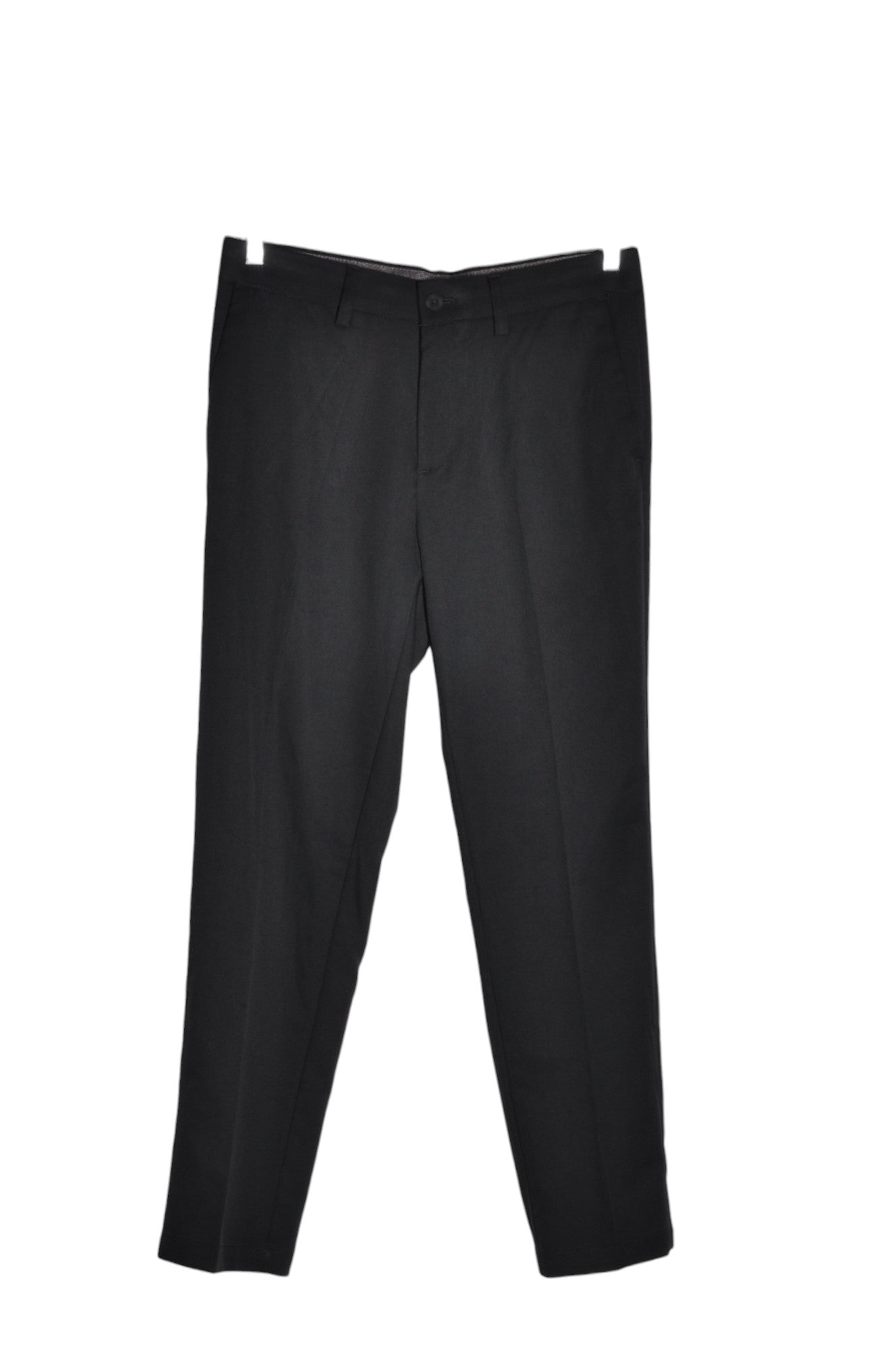 HAGGAR Men Work Pants Regular fit in Black - 32x33 - Velora