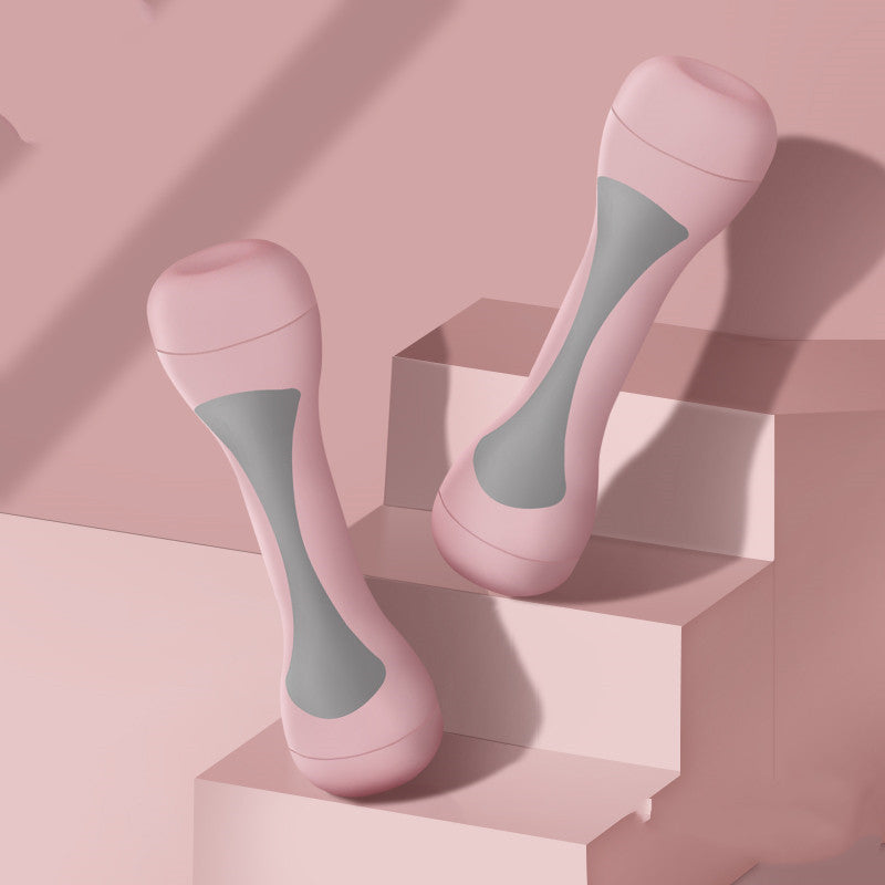 Rubber Dumbbells for Women – Home Gym Arm Toning Pair