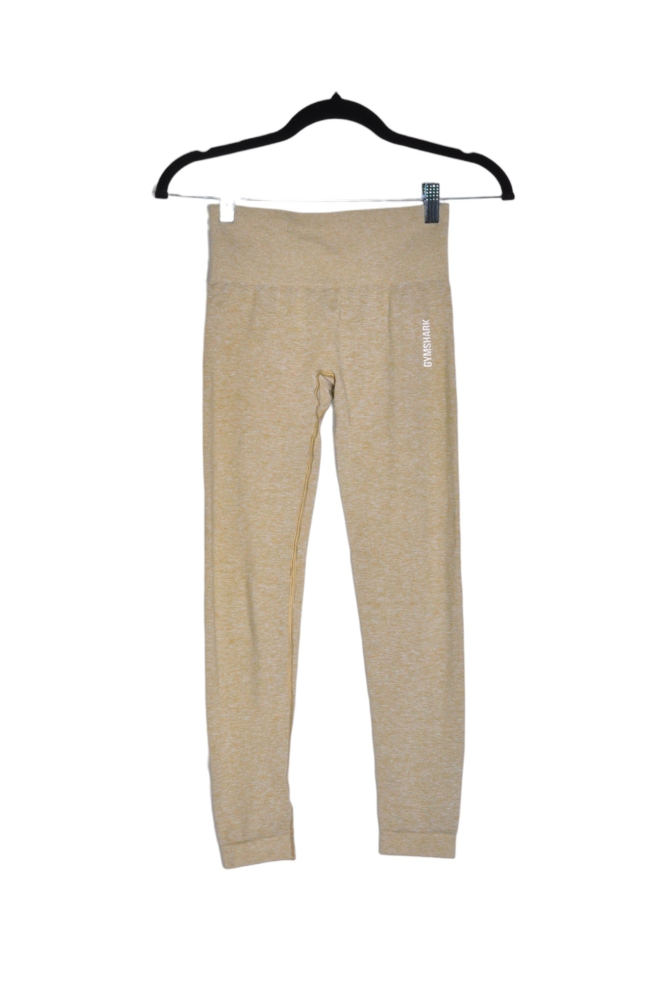 GYMSHARK Women Activewear Leggings Regular fit in Beige - XS - Velora