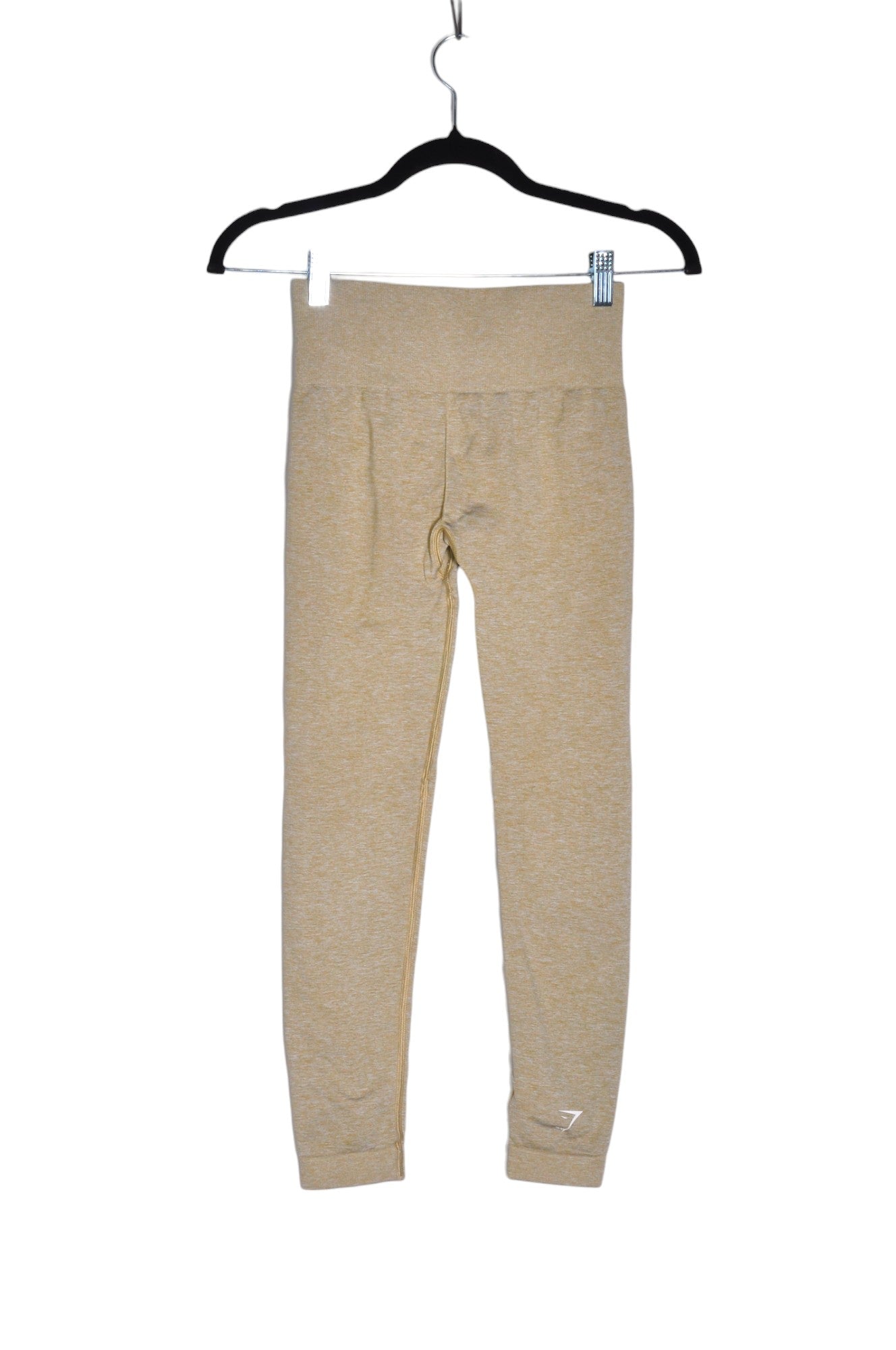 GYMSHARK Women Activewear Leggings Regular fit in Beige - XS - Velora