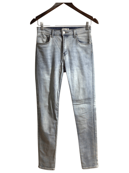 H&M Women Straight-Legged Jeans Regular fit in Blue - 6 - Velora