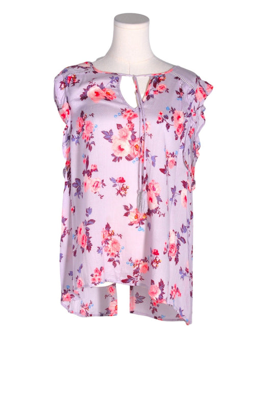 UNBRANDED Women Blouses Regular fit in Purple - L - Velora