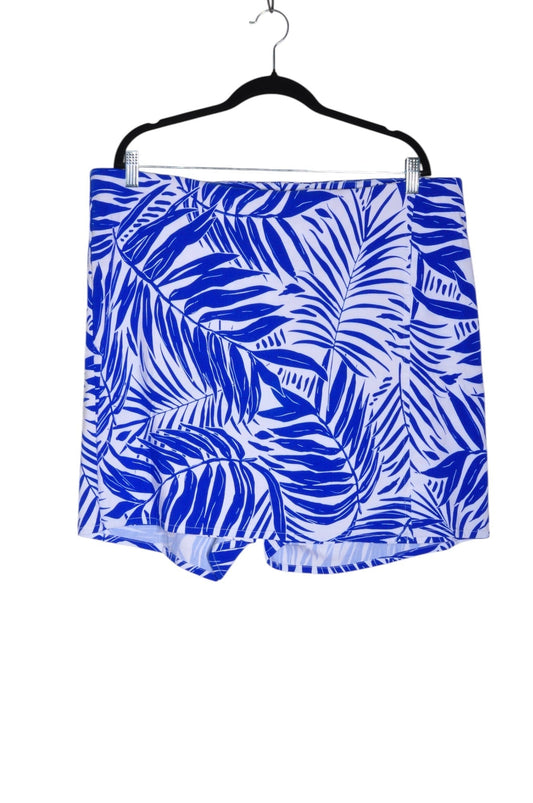 LILY MORGAN Women Casual Skirts Regular fit in Blue - 2X - Velora