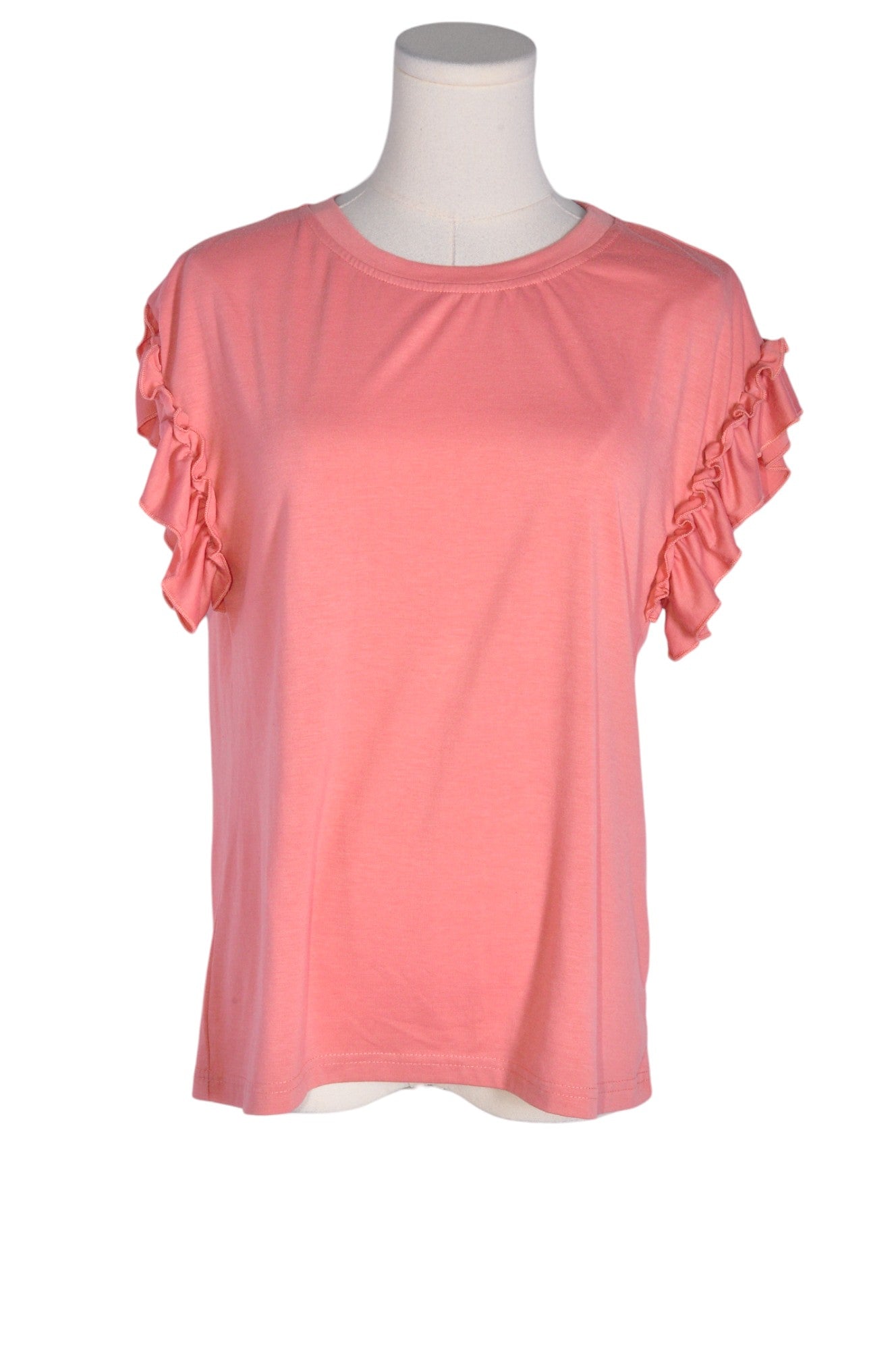 SHEIN Women T-Shirts Regular fit in Pink - S - Velora