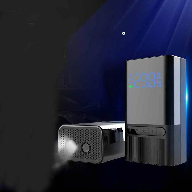 Inflatable Pump Air Compressor For Bicycle Car Boat Tire Inflator Portable Rechargeable - Velora