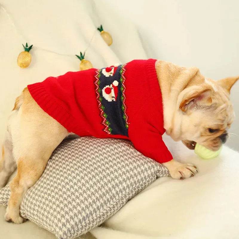 Christmas pet dog sweater - Velora