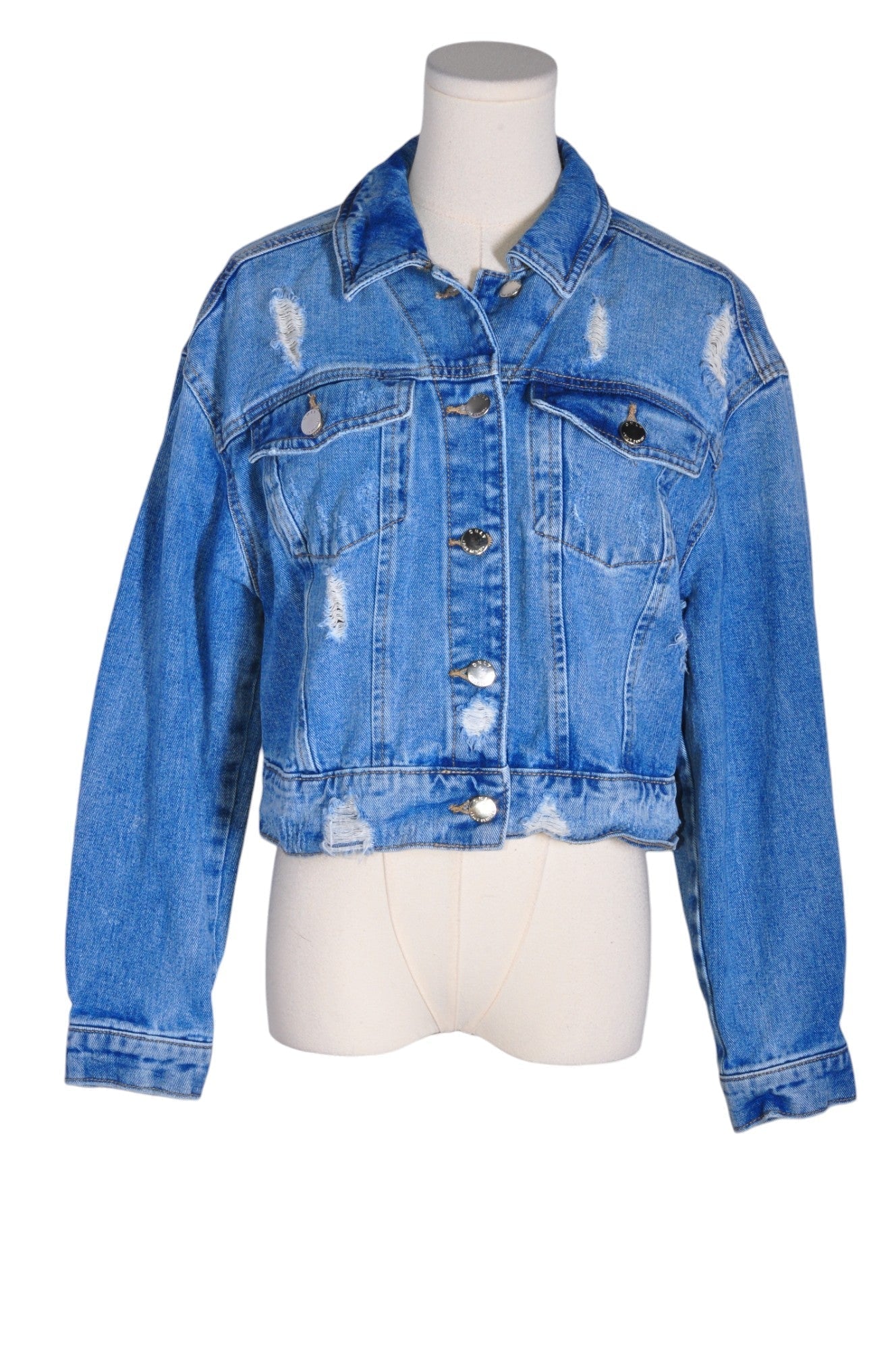 ONLY Women Denim Jackets Regular fit in Blue - M - Velora