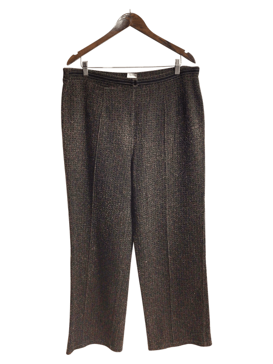 EMMA + JAMES Women Work Pants Regular fit in Brown - XL - Velora