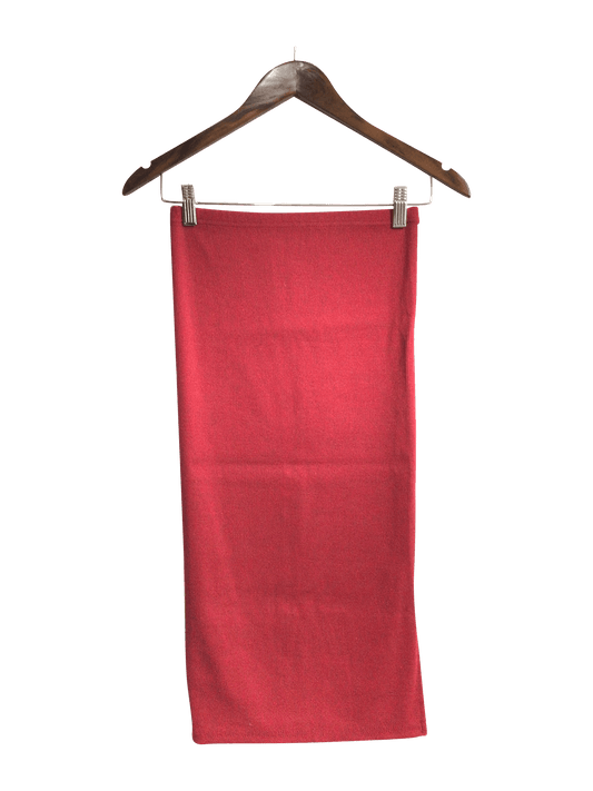 UNBRANDED Women Bodycon Skirts Regular fit in Red - S - Velora