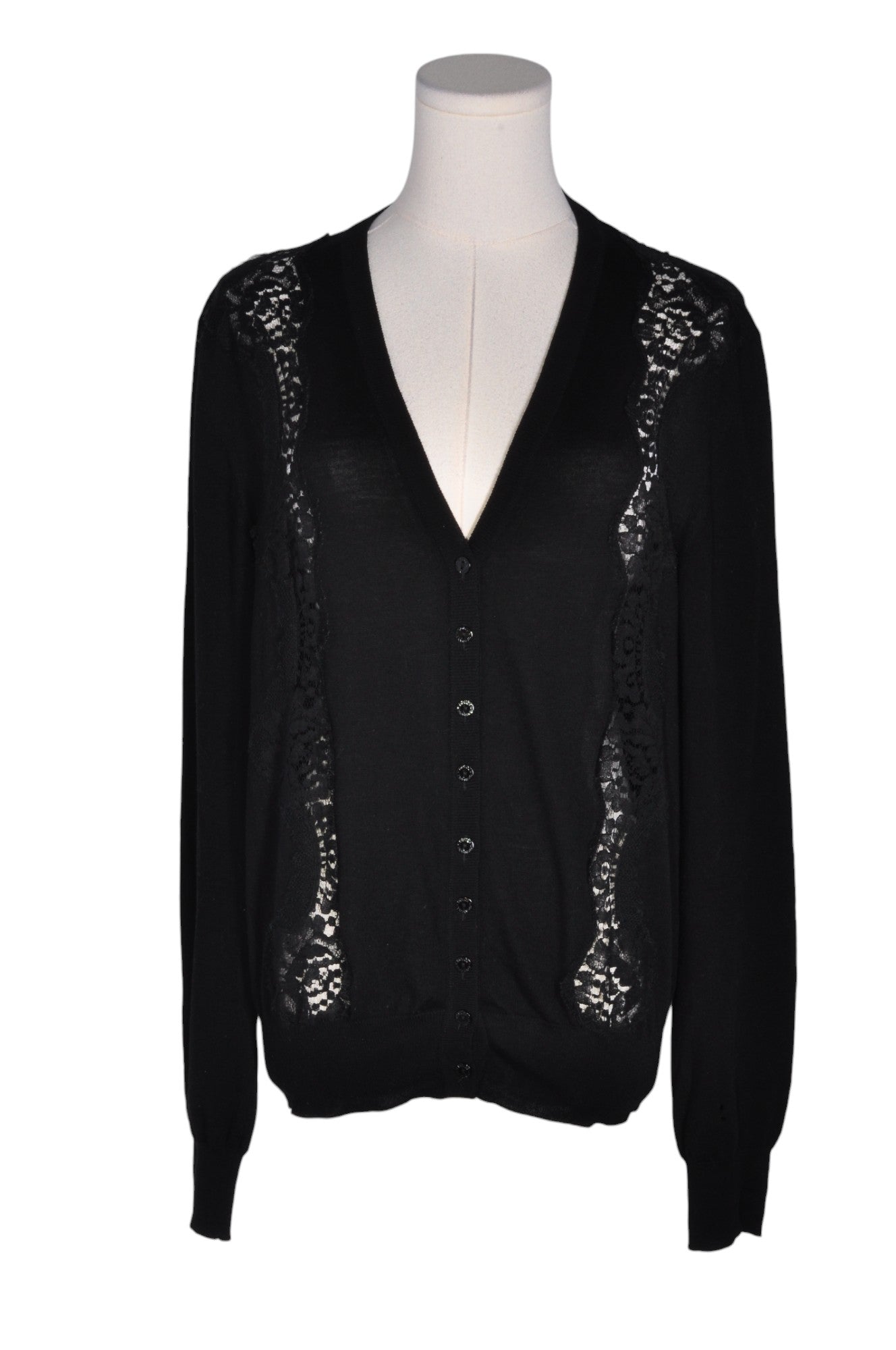 DOLCE & GABBANA Women Cardigans Regular fit in Black - 42 - Velora