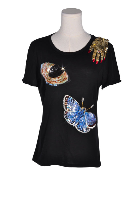 ALEXANDER MCQUEEN Women T-Shirts Regular fit in Black - 42 - Velora