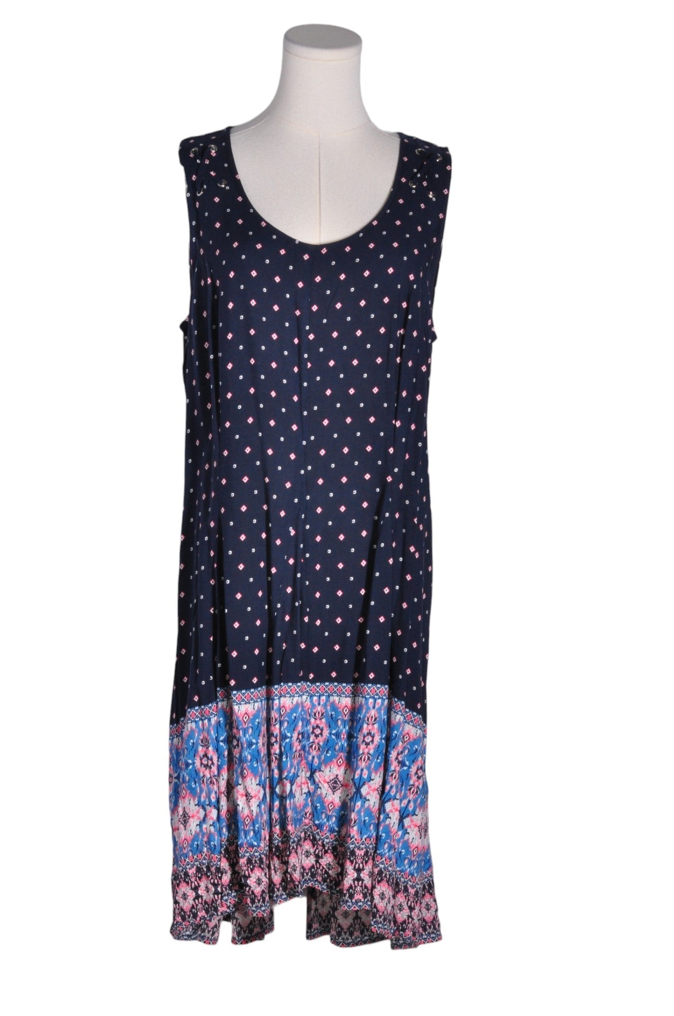 TRIBAL Women A-Line Dresses Regular fit in Blue - M - Velora