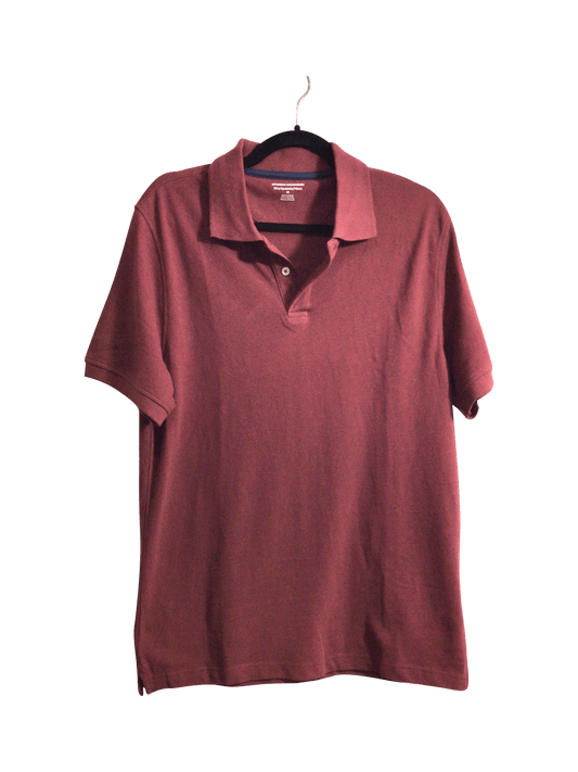 AMAZON ESSENTIALS Men T-Shirts Regular fit in Red - M - Velora
