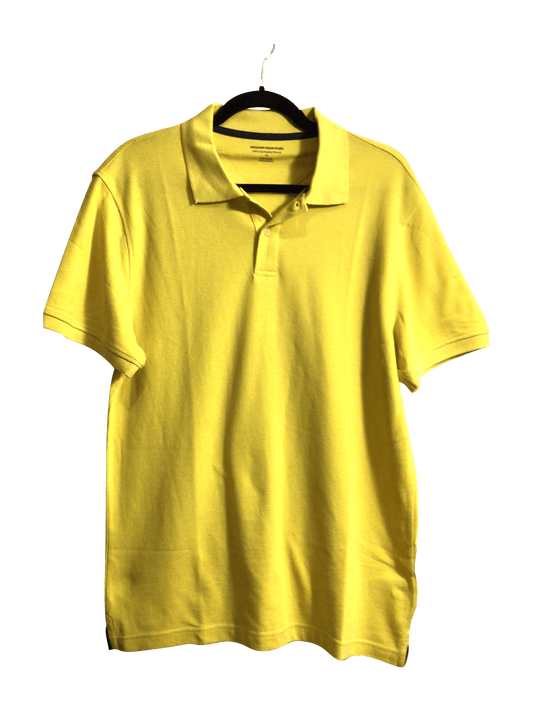 AMAZON ESSENTIALS Men T-Shirts Regular fit in Yellow - M - Velora