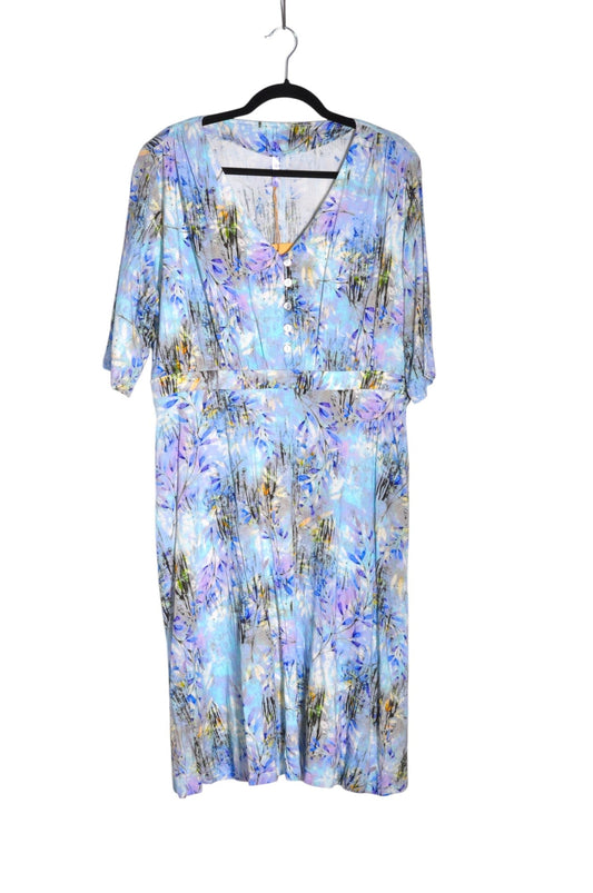 BLUE SKY Women Midi Dresses Regular fit in Blue - L - Velora