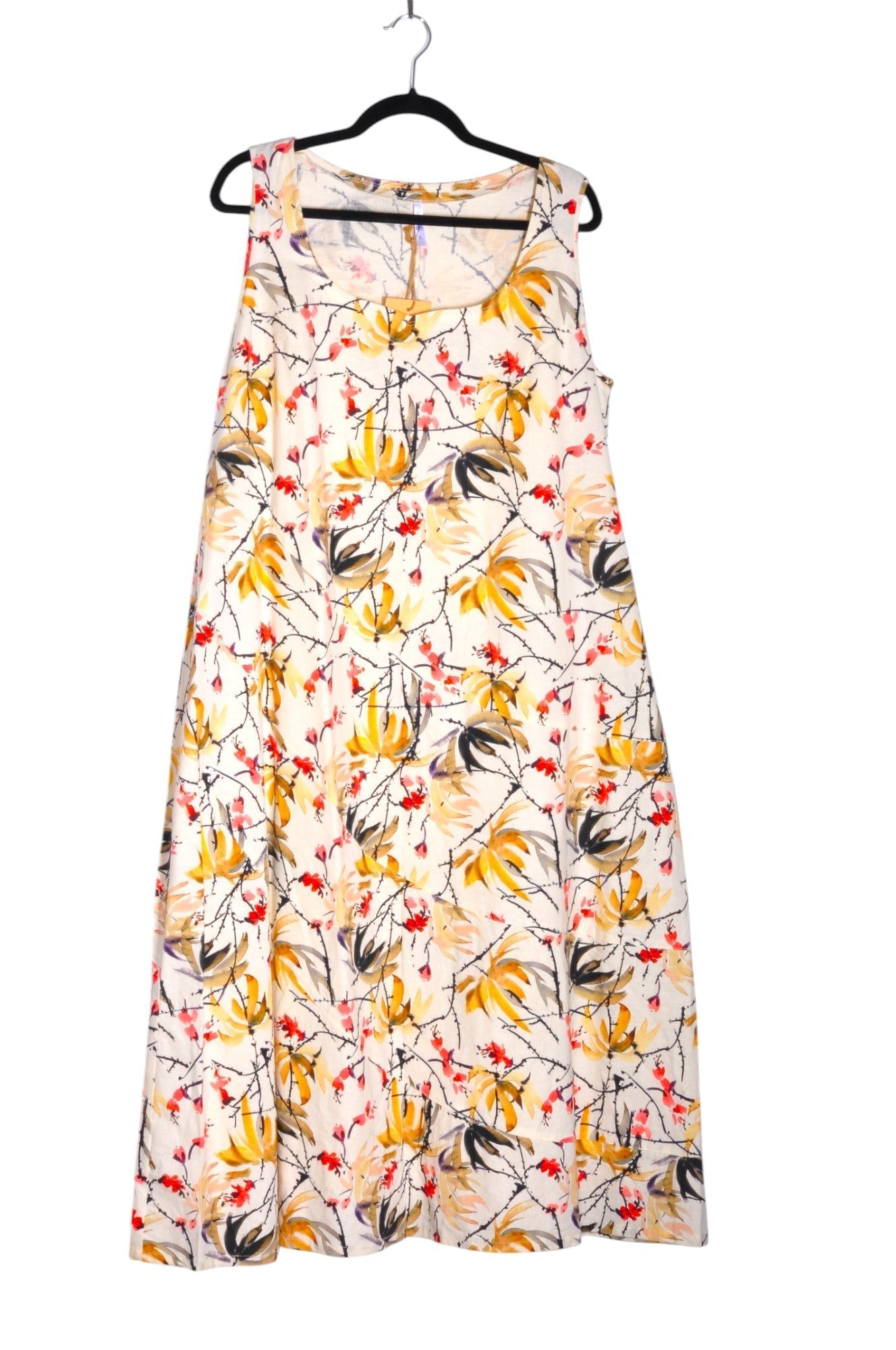 BLUE SKY Women A-Line Dresses Regular fit in Beige - L - Velora