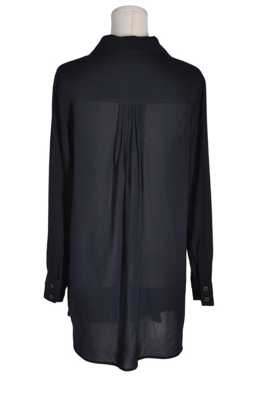 THE JOHNNY LOVE Women Button Down Tops Regular fit in Black - L - Velora