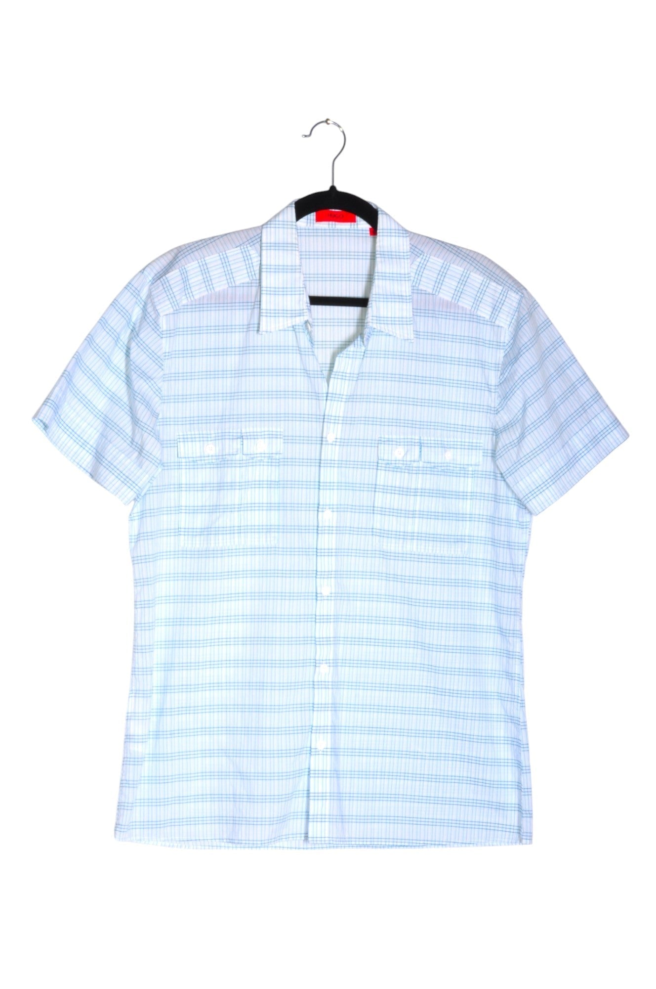 HUGO BOSS Men Button Down Tops Regular fit in Green - XL - Velora