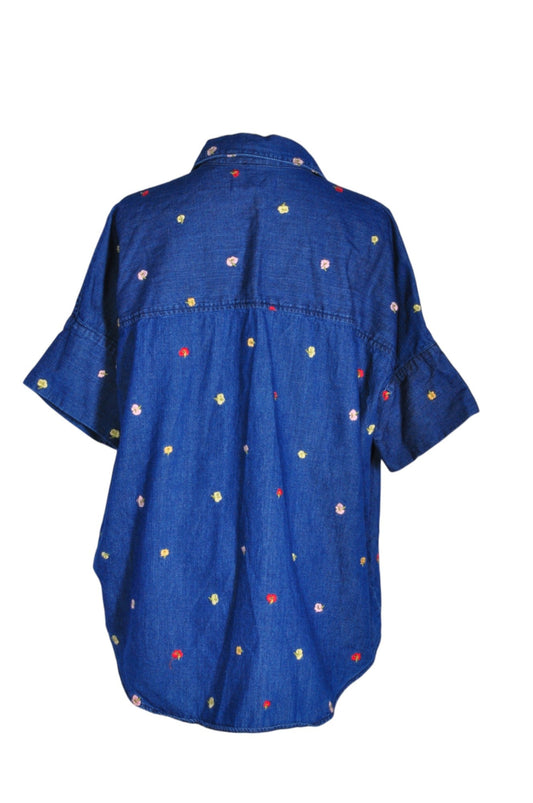 MADEWELL Women Denim Tops Regular fit in Blue - M - Velora