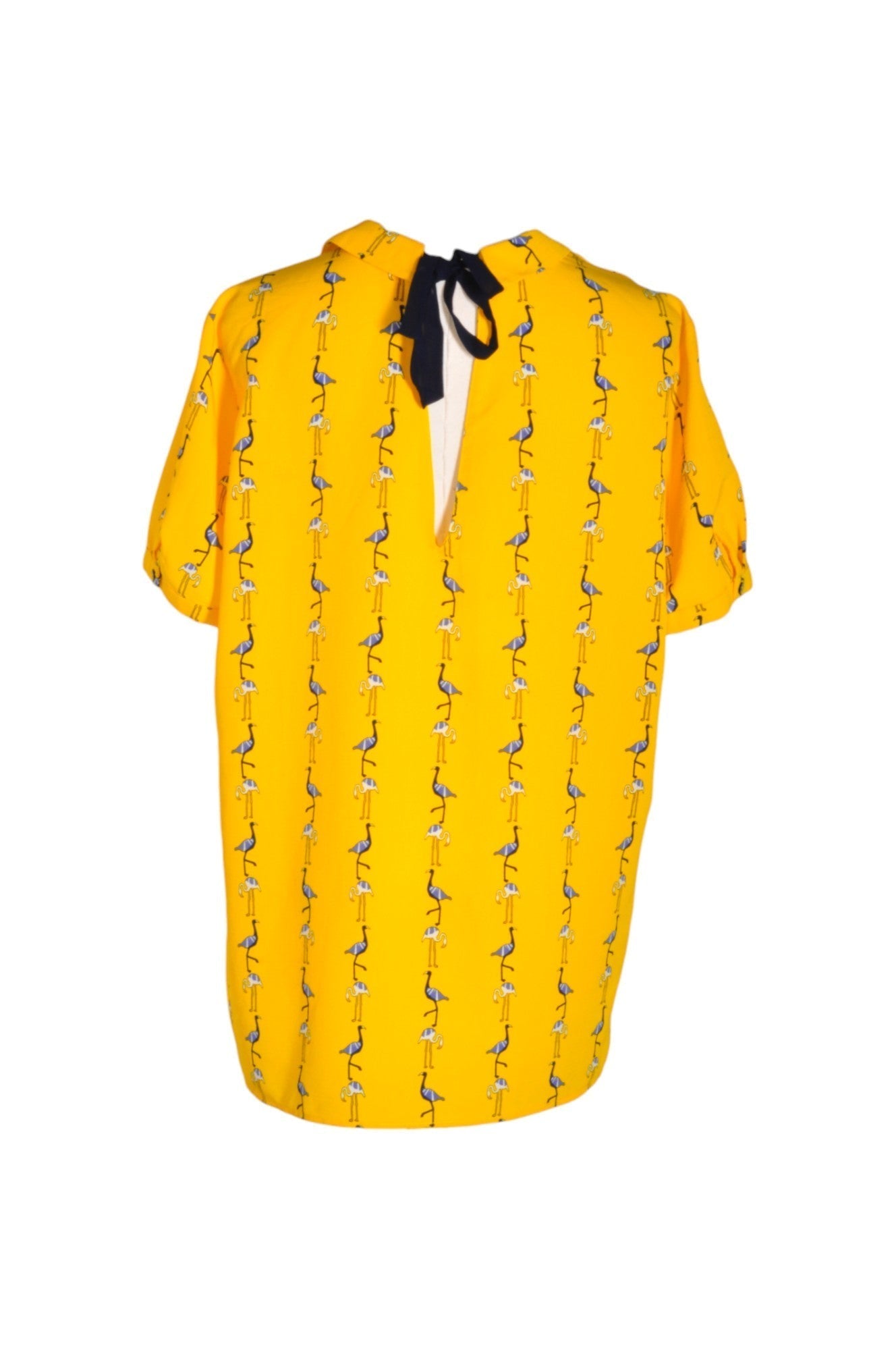 ZARA Women T-Shirts Regular fit in Yellow - XL - Velora