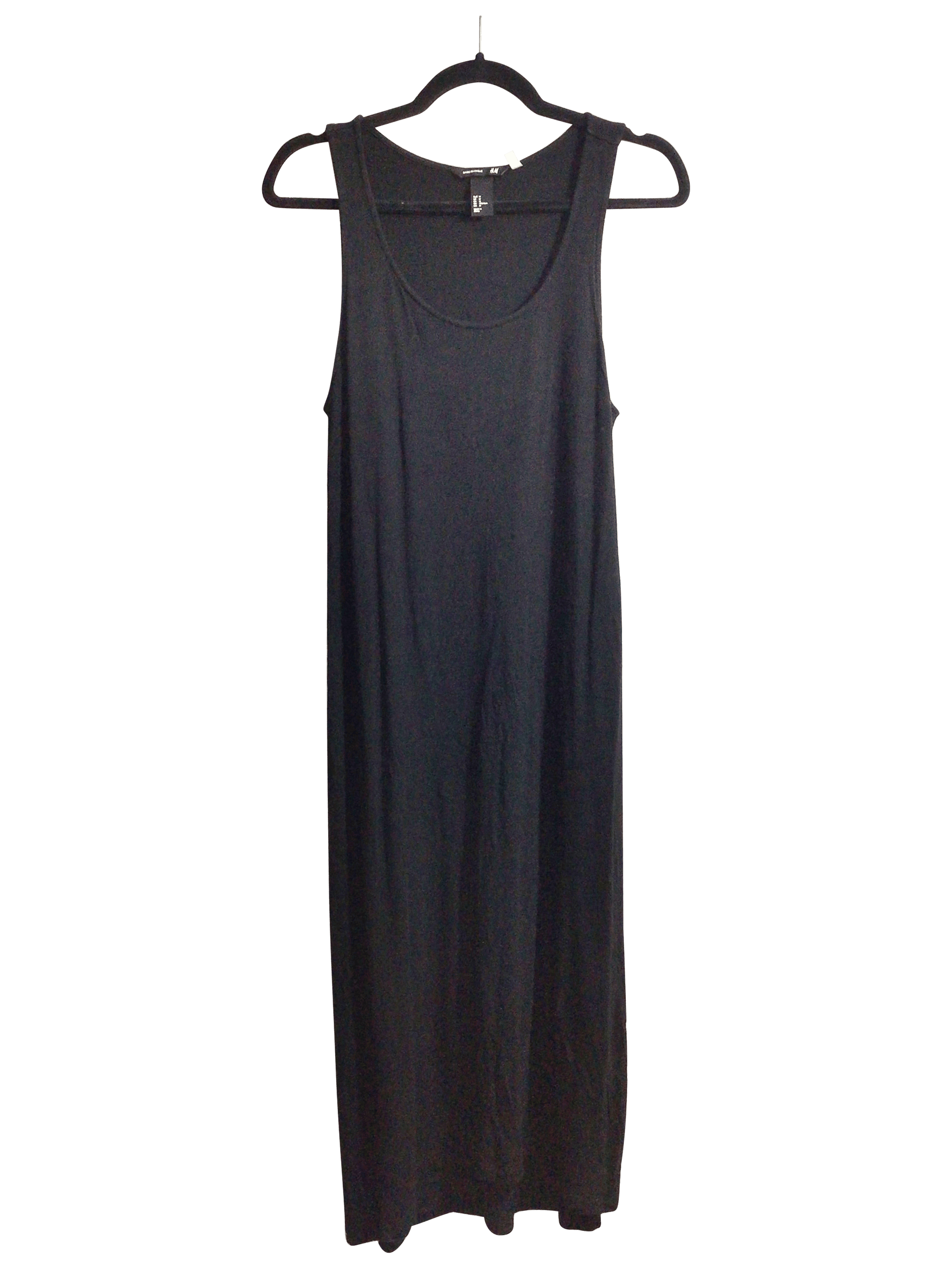 H&M Women Maxi Dresses Regular fit in Black - M - Velora