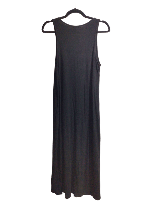 H&M Women Maxi Dresses Regular fit in Black - M - Velora