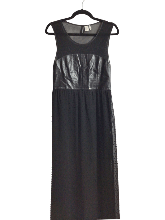 H&M Women Maxi Dresses Regular fit in Black - 10 - Velora