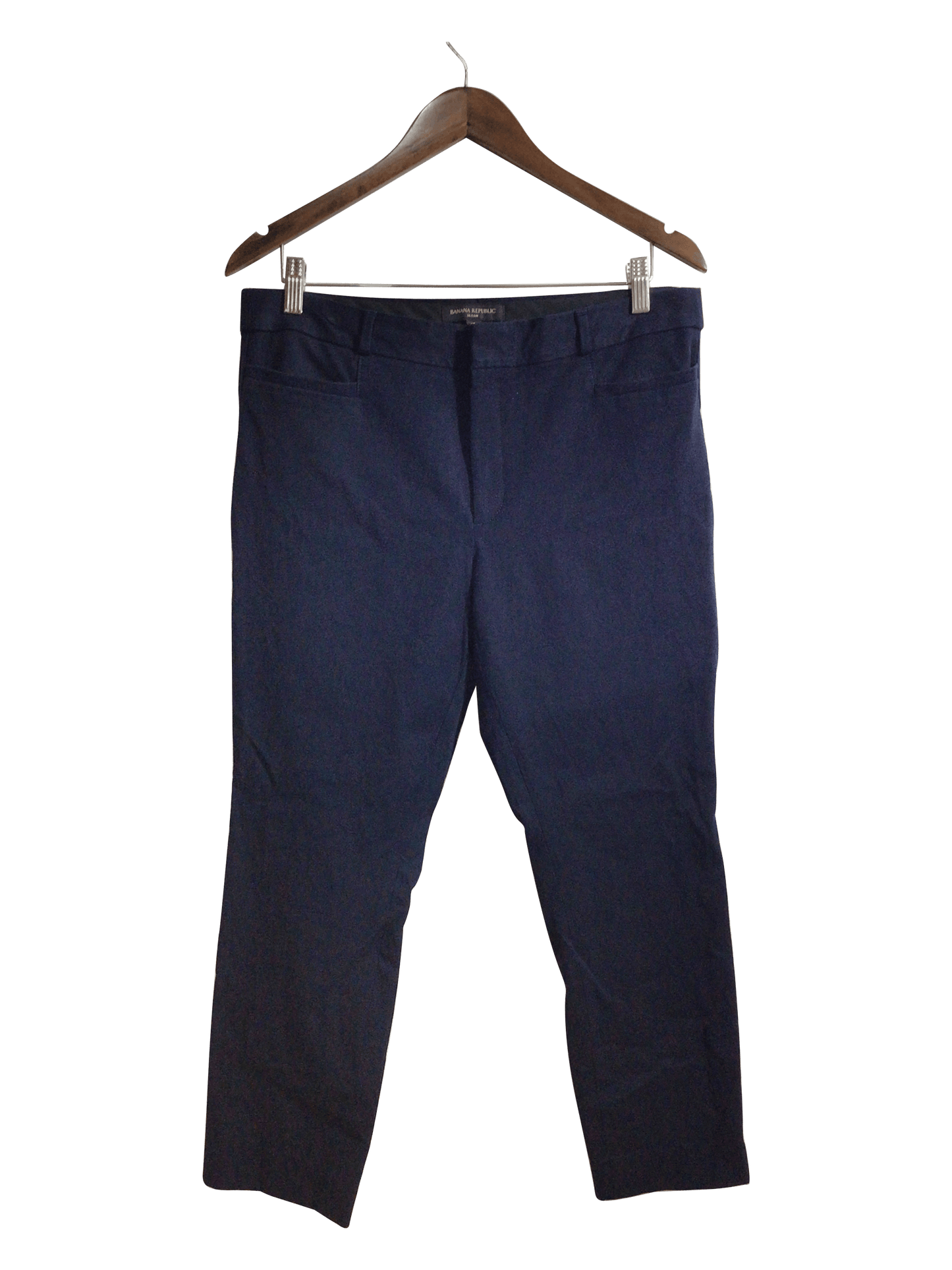 BANANA REPUBLIC Women Work Pants Regular fit in Blue - 12 - Velora