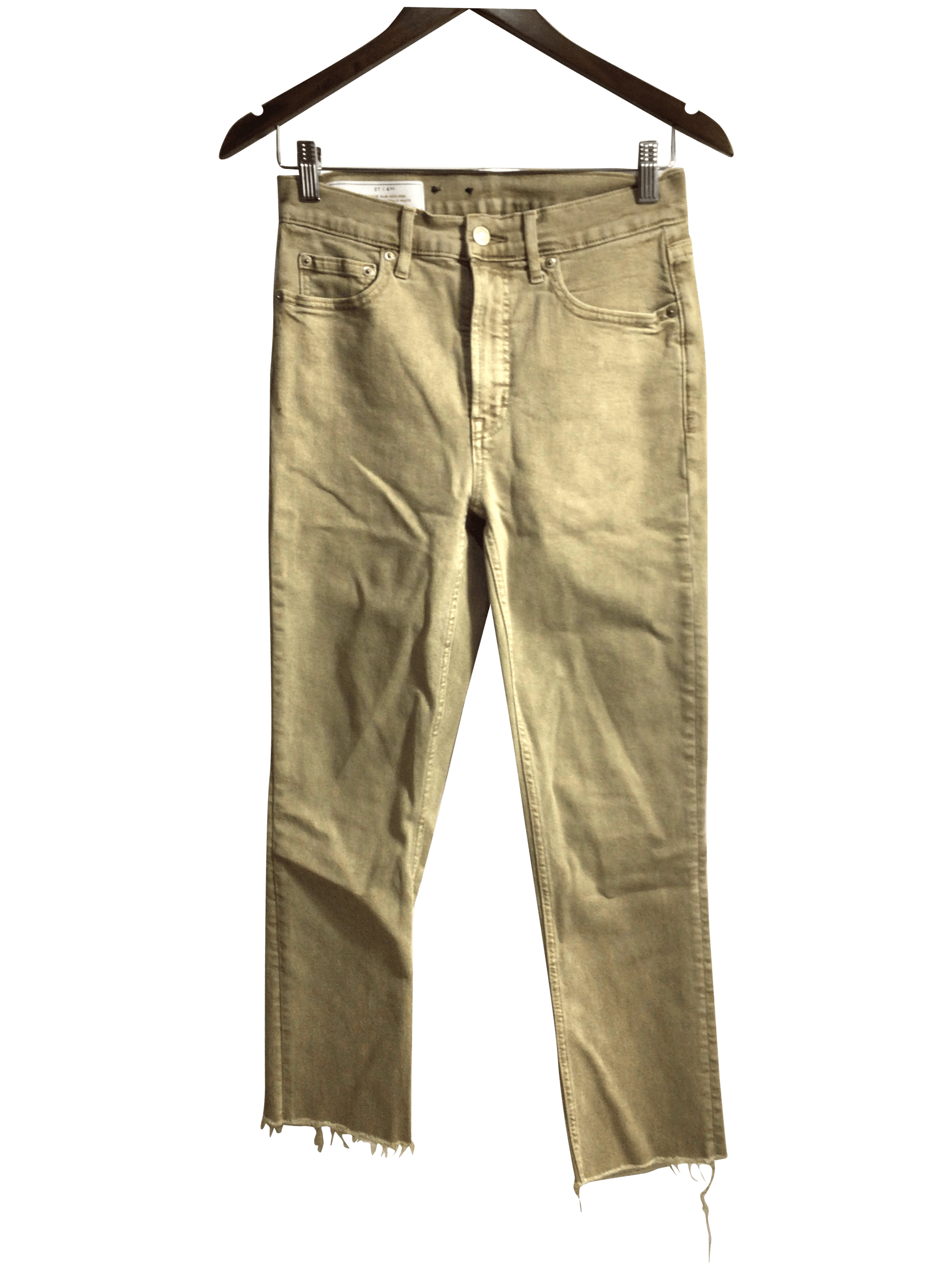 GAP Women Straight-Legged Jeans Regular fit in Beige - 27 - Velora