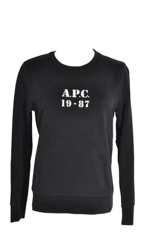 A.P.C. Women Sweatshirts Regular fit in Black - S - Velora