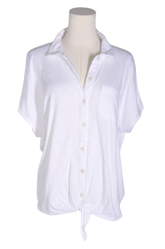 BUFFALO BY DAVID BITTON Women Button Down Tops Regular fit in White - L - Velora