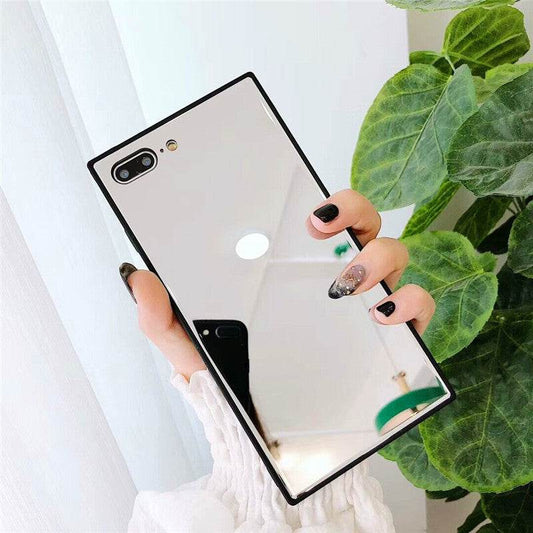 Glass Mirror phone case Women iphone case - Velora