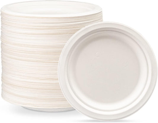 10'' Plain Dish - Bagasse - Velora