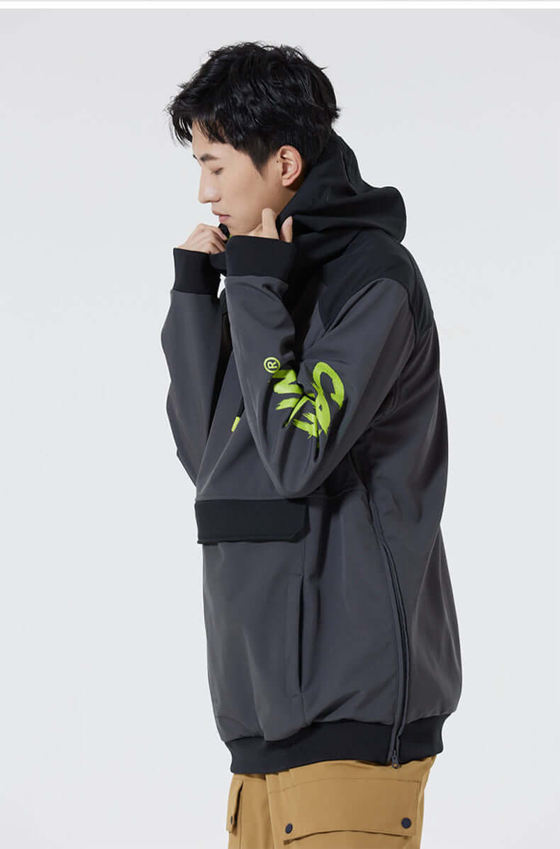 Bruin Men's Snow Hoodie - Velora