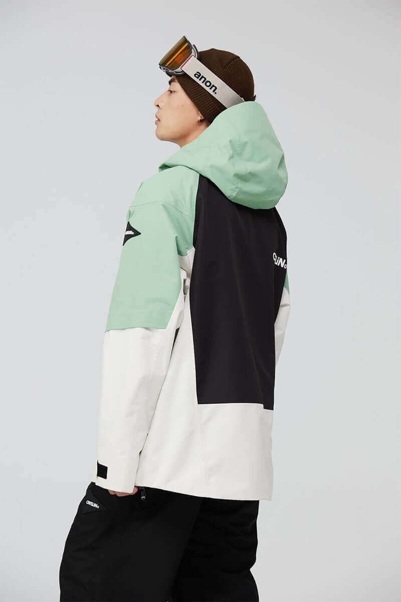 Brick Unisex Snowboard Jacket - Velora