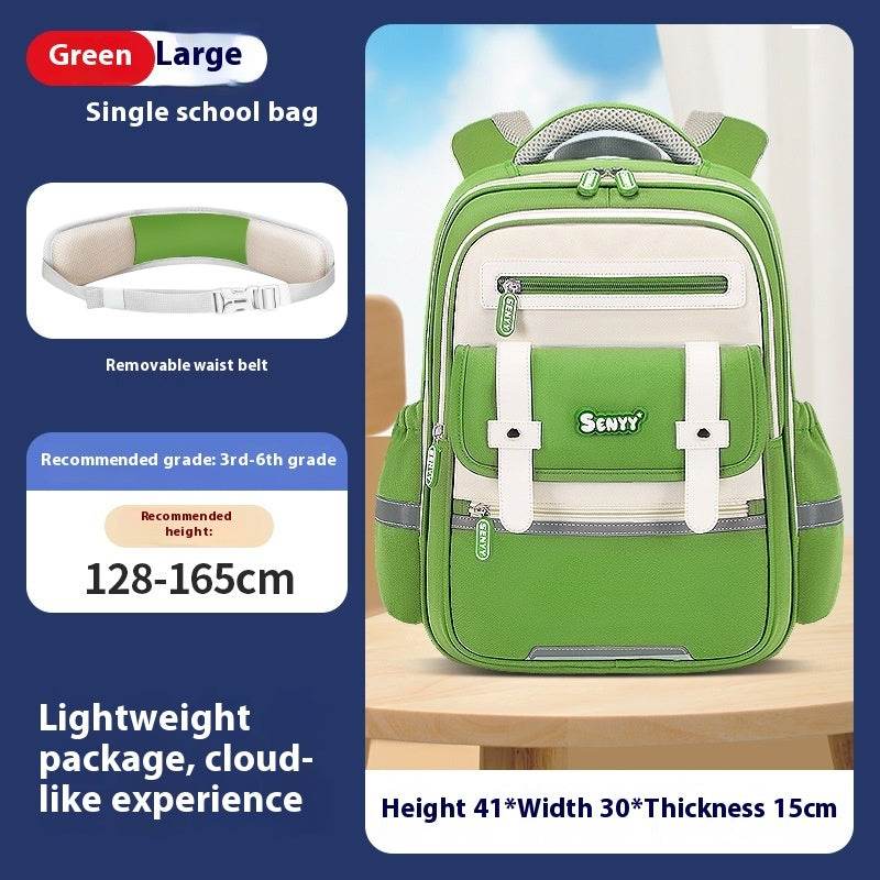 Cloud Style Kids Backpack – Primary School Unisex Bag - Velora