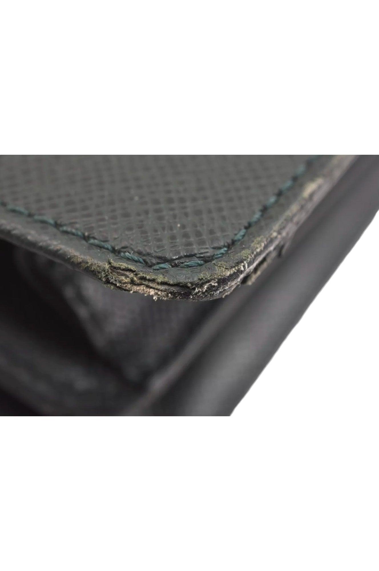 Louis Vuitton Taiga Serviette Kourad Briefcase Green M30074 LV 8936K - Velora