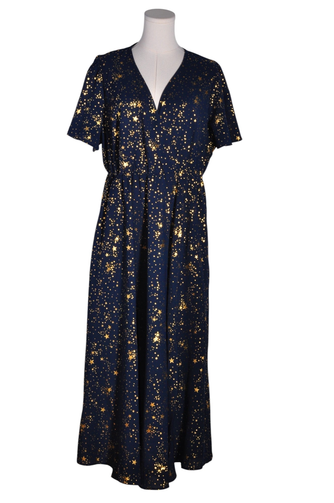 BLOOM CHIC Women Maxi Dresses Regular fit in Blue - 10 - Velora