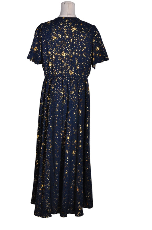 BLOOM CHIC Women Maxi Dresses Regular fit in Blue - 10 - Velora